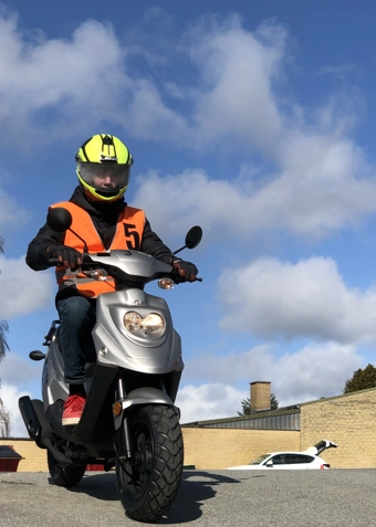 VENTE LISTE Knallert  - Klik for at tilmelde dig