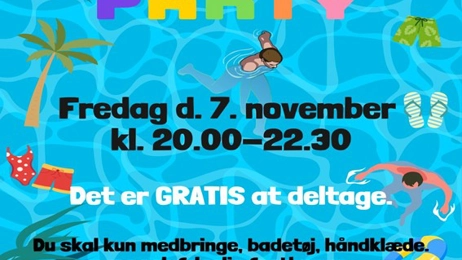 Pool Party for 7. årgang - Klik for at tilmelde dig