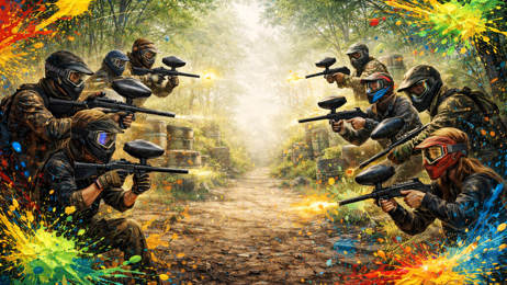 Paintball 20. maj - Klik for at tilmelde dig